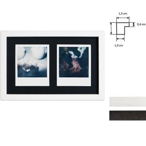 Billedramme til 2 polaroidbilleder - Type Polaroid 600