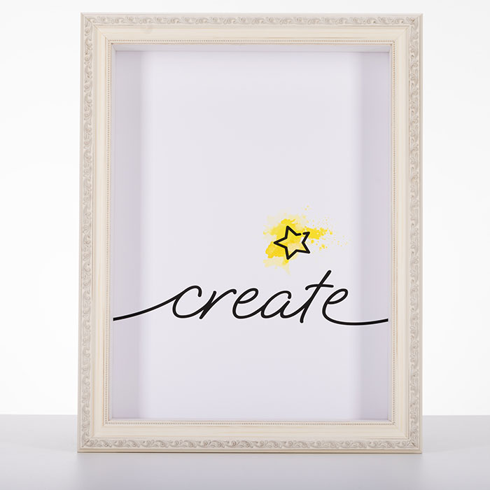 Omsæt dekorative ideer til praksis eller iscenesæt dit billede på en helt ny måde.