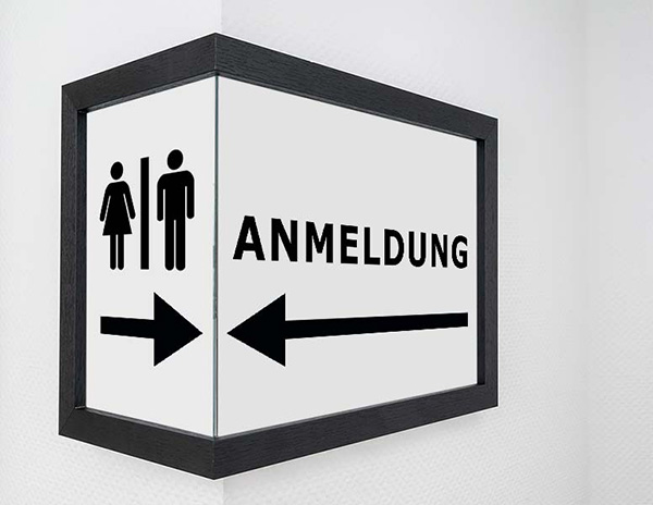 Billedramme til hj&oslash;rner