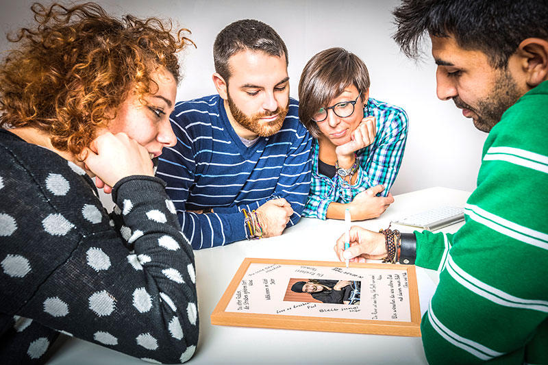 Signaturramme til underskrifter