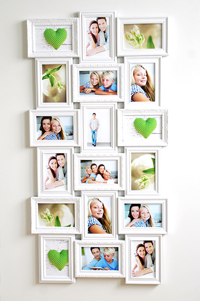 18er collageramme i moderne barokoptik