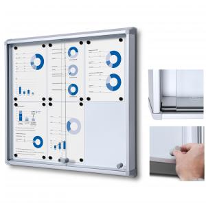 Showcase med skydedør fra Jansen Display