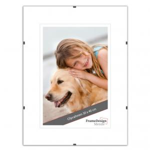 Rammeløs billedholder af mærket FDM