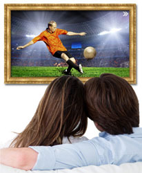 Billedramme til fjernsyn