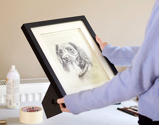 Smukt og færdigt indrammet! Har du bestemt, hvor dit nyindrammede billede skal hænge?