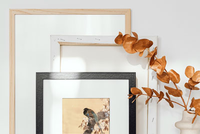 Indramning med passepartout – hvor stor skal passepartouten være?