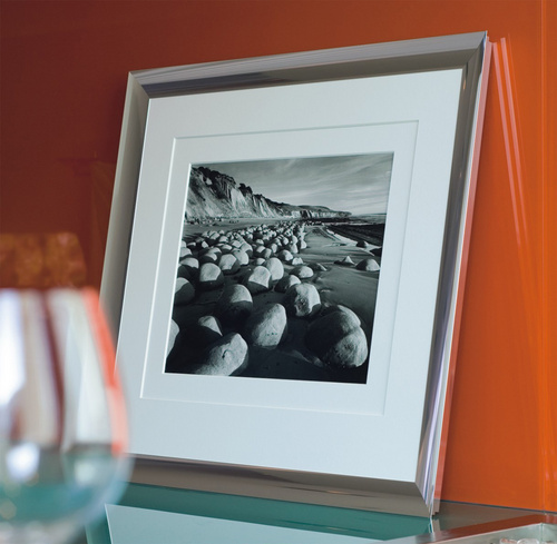 Skab en spændende dybdeeffekt ved at lægge to eller flere passepartouter oven på hinanden