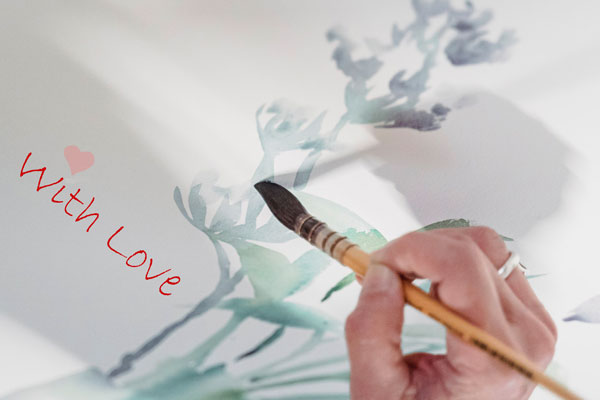 Kærlighed er kunst – mal et billede til en du har kær