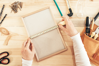 Den rigtige rammestørrelse