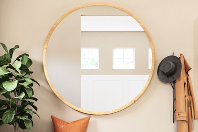 Ovale og runde billedrammer