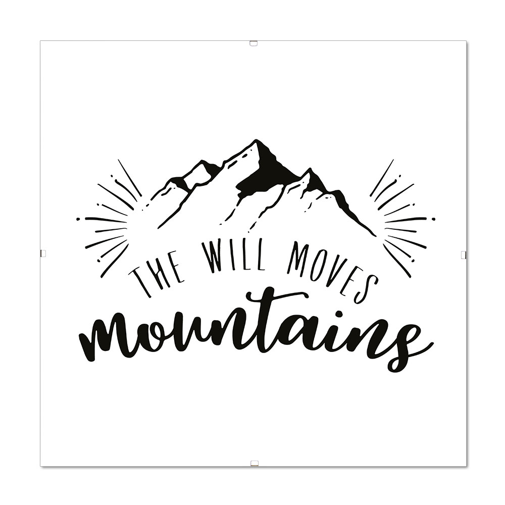 Vilje flytter bjerge
